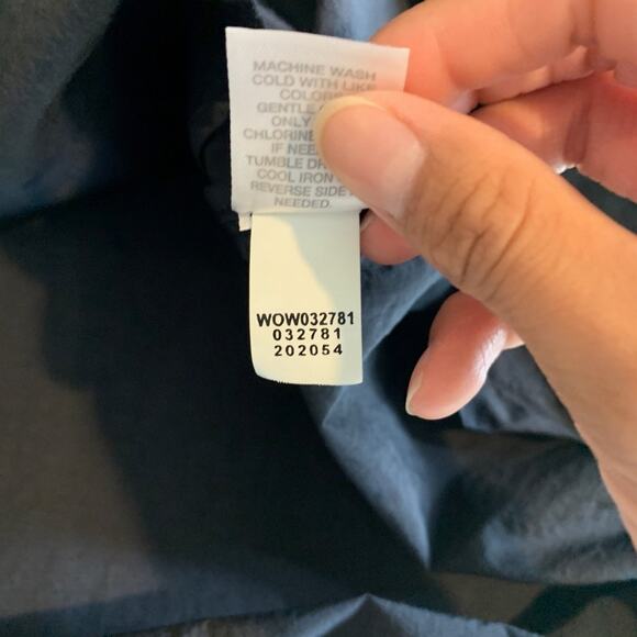 Pure Jill Jacket Womens M Medium Black Rain Zip Front Longline Hooded J. Jill - Picture 11 of 13